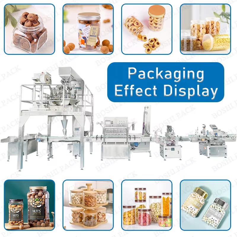 Snack Filling Machine Bottle Cans Automatic Filling Machine (2)